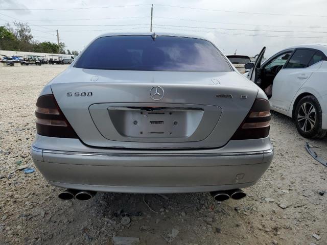 WDBNG70J12A296449 - 2002 MERCEDES-BENZ S 430 SILVER photo 6