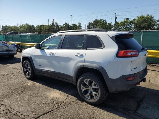 1C4PJMBS7EW218667 - 2014 JEEP CHEROKEE TRAILHAWK 白色 照片 2