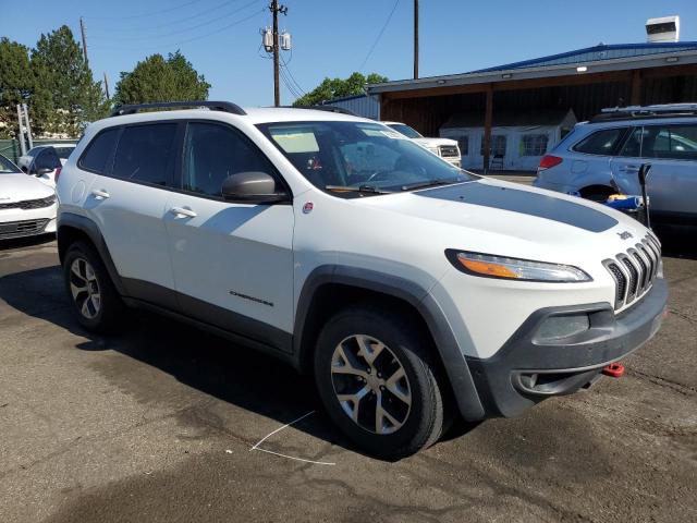 1C4PJMBS7EW218667 - 2014 JEEP CHEROKEE TRAILHAWK 白色 照片 4