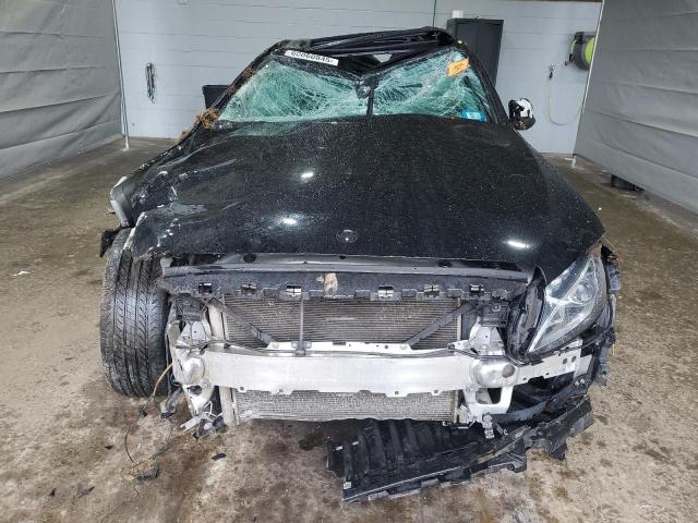 55SWF4KB0JU265405 - 2018 MERCEDES-BENZ C 300 4MATIC BLACK photo 5