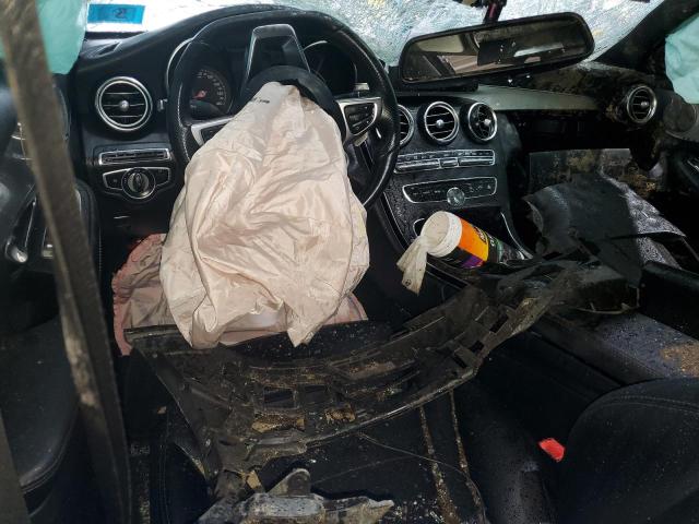 55SWF4KB0JU265405 - 2018 MERCEDES-BENZ C 300 4MATIC BLACK photo 8