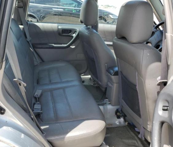 JF1SF65692H739269 - 2002 SUBARU FORESTER S SILVER photo 10