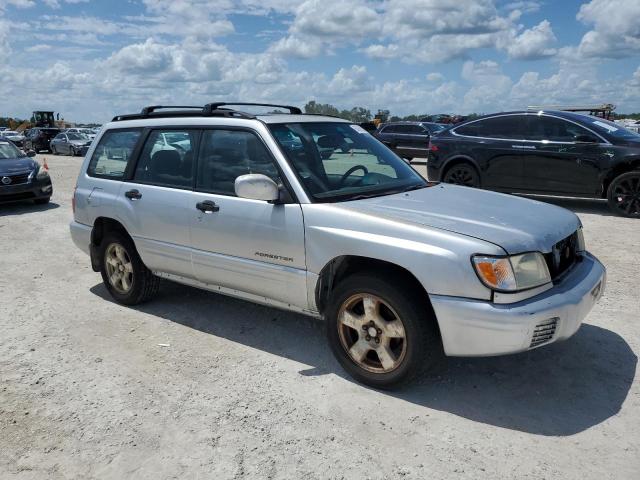 JF1SF65692H739269 - 2002 SUBARU FORESTER S SILVER photo 4