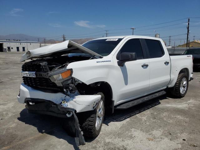 1GCUYBEF1KZ378443 - 2019 CHEVROLET SILVERADO K1500 CUSTOM WHITE photo 1