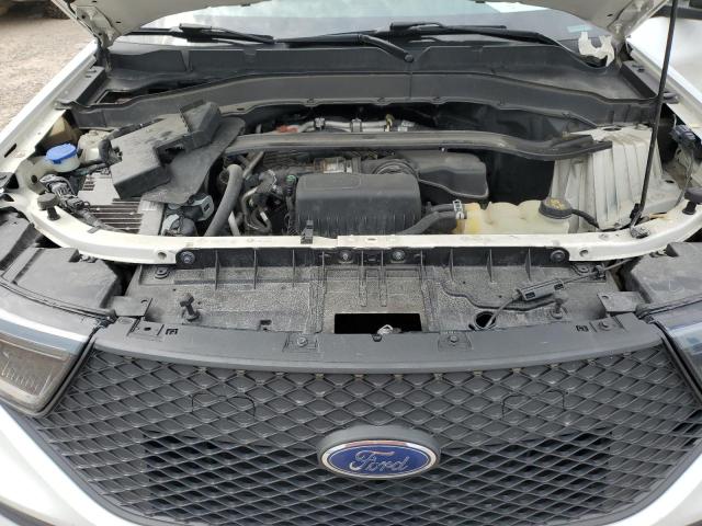 1FM5K8ABXNGA31863 - 2022 FORD EXPLORER POLICE INTERCEPTOR 白色 照片 12