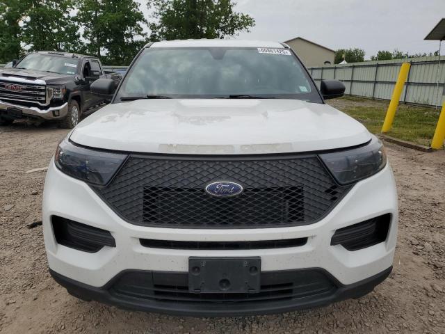 1FM5K8ABXNGA31863 - 2022 FORD EXPLORER POLICE INTERCEPTOR 白色 照片 5