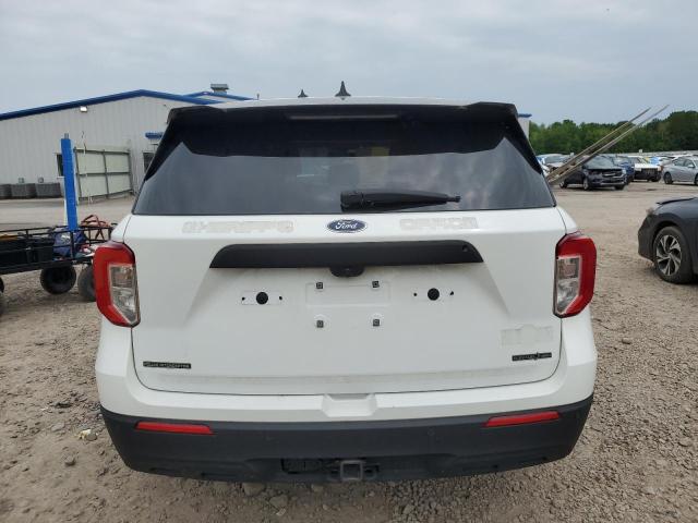 1FM5K8ABXNGA31863 - 2022 FORD EXPLORER POLICE INTERCEPTOR 白色 照片 6