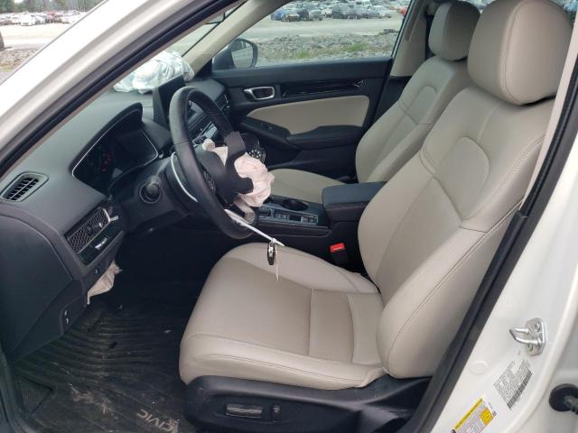 19XFL1H78NE016289 - 2022 HONDA CIVIC EXL თეთრი ფოტო 7