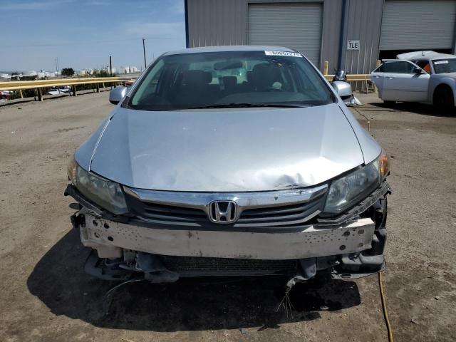 2HGFB2F54CH593348 - 2012 HONDA CIVIC LX SILVER photo 5