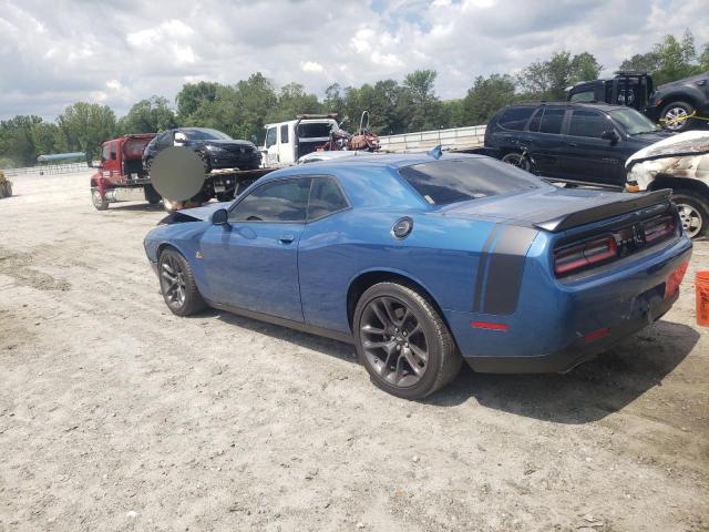 2C3CDZFJ8MH624091 - 2021 DODGE CHALLENGER R/T SCAT PACK BLUE photo 2
