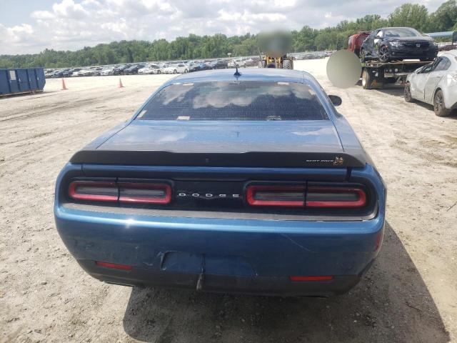 2C3CDZFJ8MH624091 - 2021 DODGE CHALLENGER R/T SCAT PACK BLUE photo 6