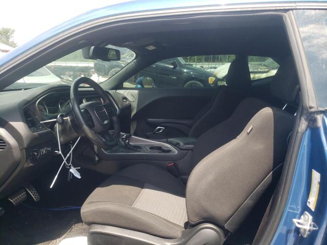 2C3CDZFJ8MH624091 - 2021 DODGE CHALLENGER R/T SCAT PACK BLUE photo 7