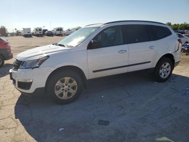 1GNKRFED0HJ329811 - 2017 CHEVROLET TRAVERSE LS WHITE photo 1