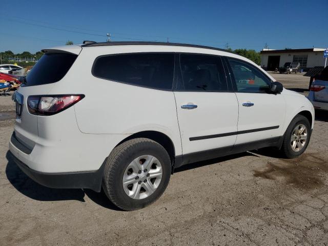 1GNKRFED0HJ329811 - 2017 CHEVROLET TRAVERSE LS WHITE photo 3