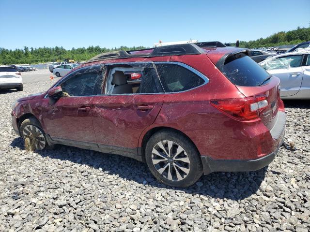 4S4BSBNC4G3307306 - 2016 SUBARU OUTBACK 2.5I LIMITED RED photo 2