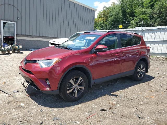 2T3RFREV4JW767104 - 2018 TOYOTA RAV4 ADVENTURE BURGUNDY photo 1