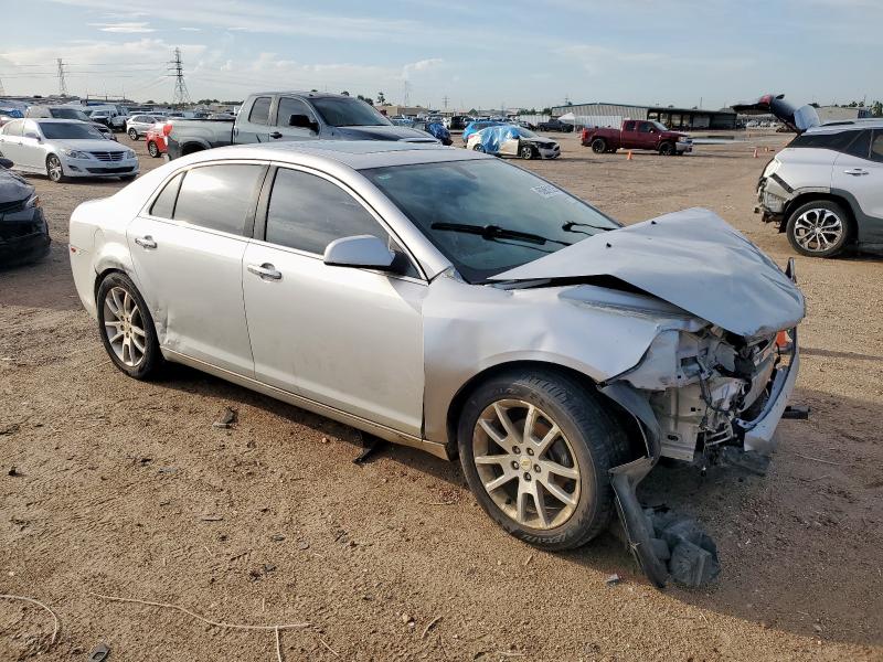 1G1ZE5E04AF319990 - 2010 CHEVROLET MALIBU LTZ 银色 照片 4