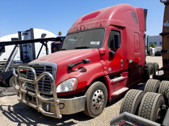 3AKJGLDR7HSHM5803 - 2017 FREIGHTLINER CASCADIA 1 RED photo 2