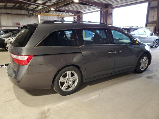 5FNRL5H95DB012778 - 2013 HONDA ODYSSEY TOURING GRAY photo 3