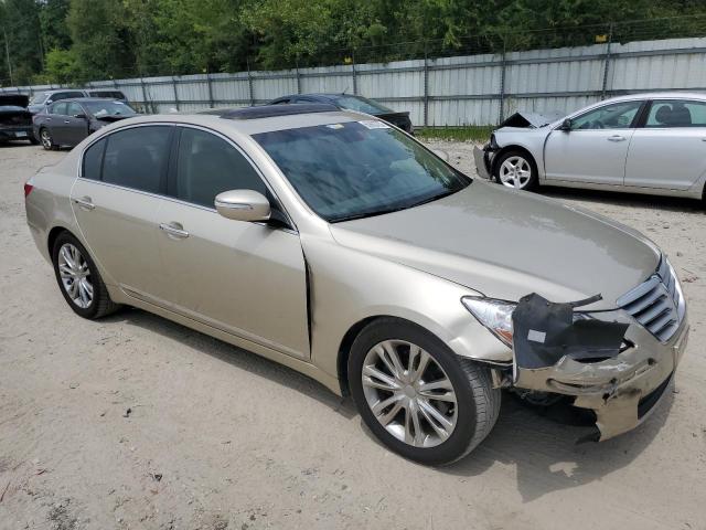 KMHGC46F19U069368 - 2009 HYUNDAI GENESIS 4.6L GOLD photo 4