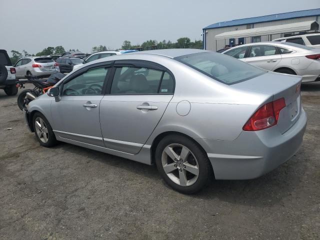 1HGFA16807L125617 - 2007 HONDA CIVIC EX SILVER photo 2