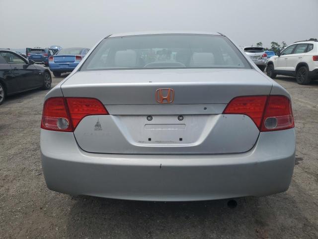 1HGFA16807L125617 - 2007 HONDA CIVIC EX SILVER photo 6