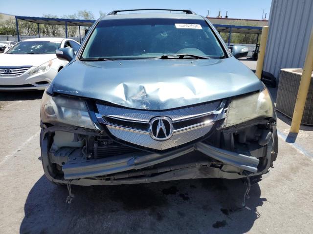 2HNYD28278H503745 - 2008 ACURA MDX TEAL photo 5