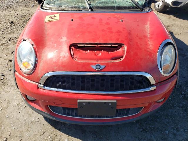 WMWMS3C59ATZ85285 - 2010 MINI COOPER S RED photo 11