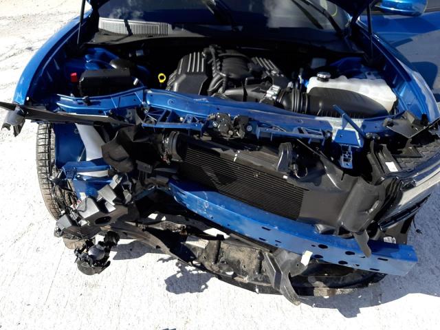 2C3CDXGJ1NH225298 - 2022 DODGE CHARGER SCAT PACK BLUE photo 7