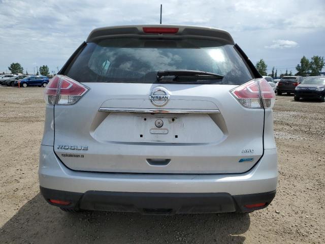 5N1AT2MV0EC864366 - 2014 NISSAN ROGUE S SILVER photo 6