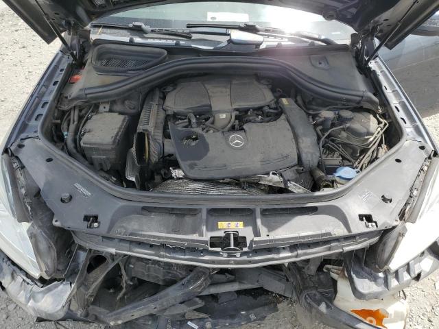 4JGDA5HB6CA027246 - 2012 MERCEDES-BENZ ML 350 4MATIC GRAY photo 12