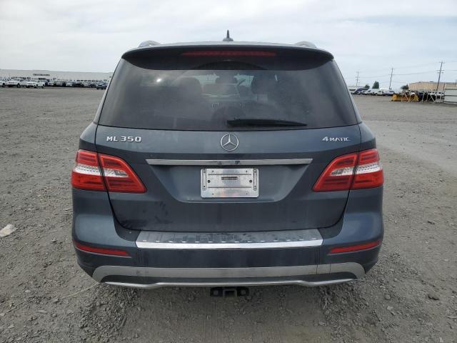 4JGDA5HB6CA027246 - 2012 MERCEDES-BENZ ML 350 4MATIC GRAY photo 6
