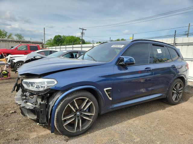 5YMTS0C06LLT10456 - 2020 BMW X3 M COMPETITION BLUE photo 1