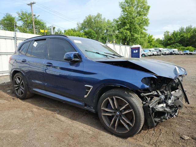 5YMTS0C06LLT10456 - 2020 BMW X3 M COMPETITION BLUE photo 4