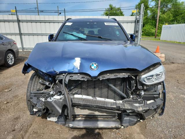 5YMTS0C06LLT10456 - 2020 BMW X3 M COMPETITION BLUE photo 5