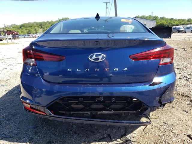 5NPD84LF7LH551292 - 2020 HYUNDAI ELANTRA SEL BLUE photo 6