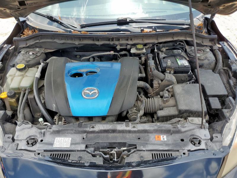JM1BL1L76D1722345 - 2013 MAZDA 3 I Қара фото 11