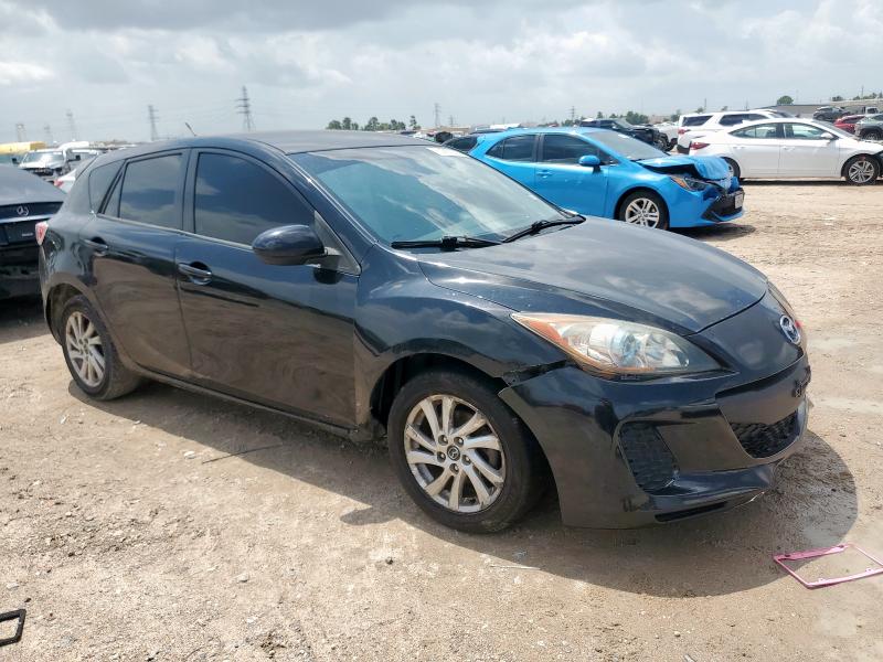 JM1BL1L76D1722345 - 2013 MAZDA 3 I Қара фото 4