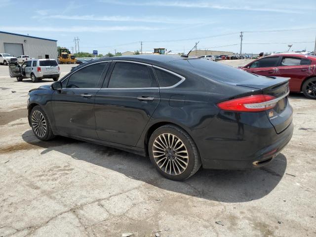 3FA6P0K95HR130441 - 2017 FORD FUSION TITANIUM BLACK photo 2