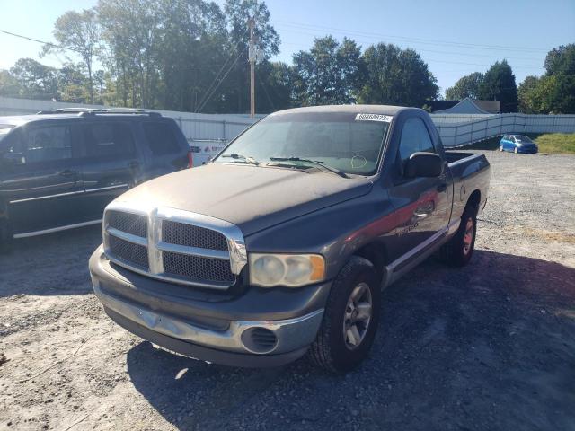 1D7HA16N12J157886 - 2002 DODGE RAM PICKUP GRAY photo 2