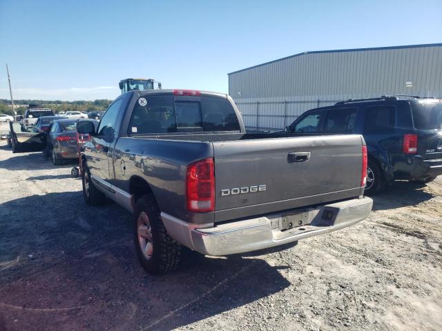 1D7HA16N12J157886 - 2002 DODGE RAM PICKUP GRAY photo 3