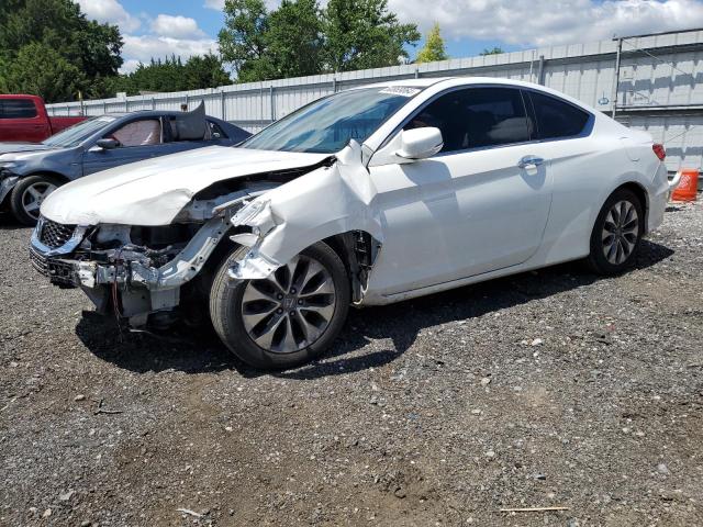 1HGCT1B85EA005503 - 2014 HONDA ACCORD EXL WHITE photo 1