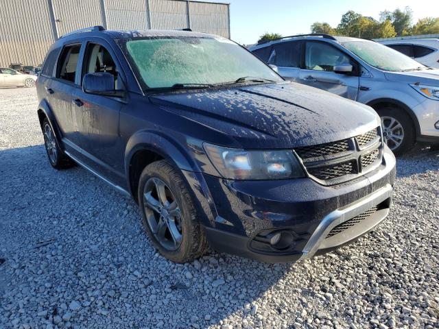 3C4PDCGG7HT647887 - 2017 DODGE JOURNEY CROSSROAD BLUE photo 1