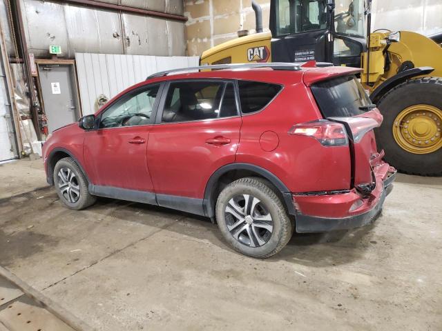 2T3BFREV3HW619148 - 2017 TOYOTA RAV4 LE წითელი ფოტო 2