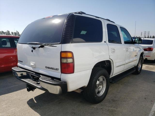 1GNEC13T52R242586 - 2002 CHEVROLET TAHOE C1500 WHITE photo 3