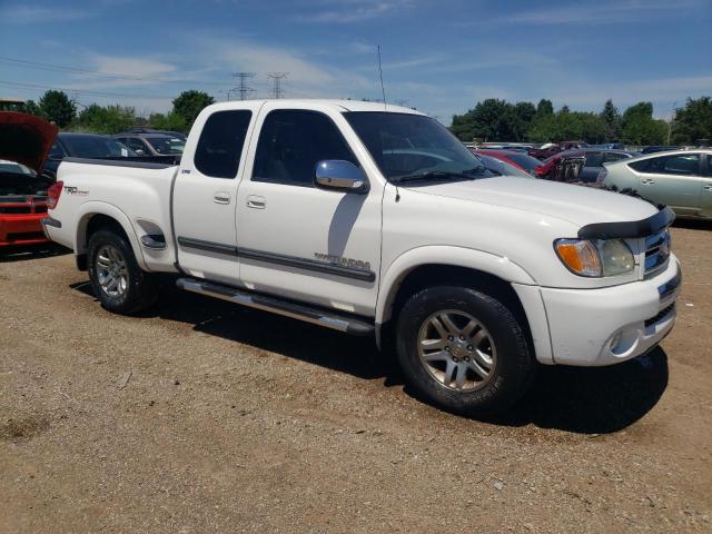 5TBRT34153S434573 - 2003 TOYOTA TUNDRA ACCESS CAB SR5 WHITE photo 4