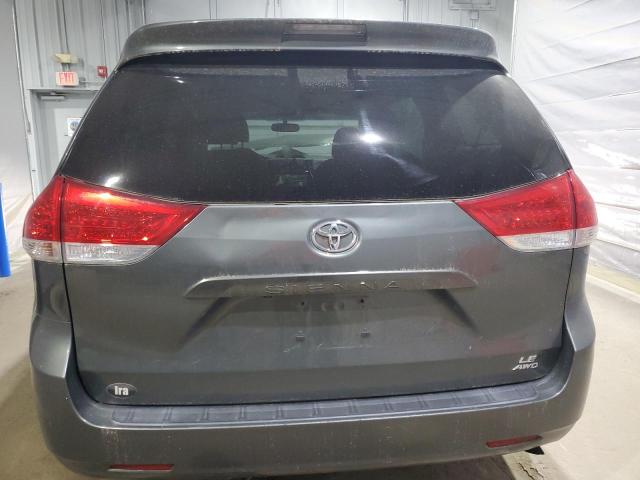 5TDJK3DC2DS070641 - 2013 TOYOTA SIENNA LE GREEN photo 6