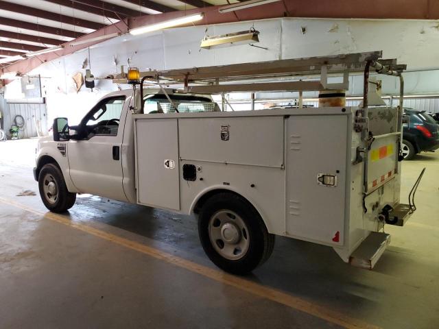 1FDWF30598EC54340 - 2008 FORD F350 SRW SUPER DUTY WHITE photo 2