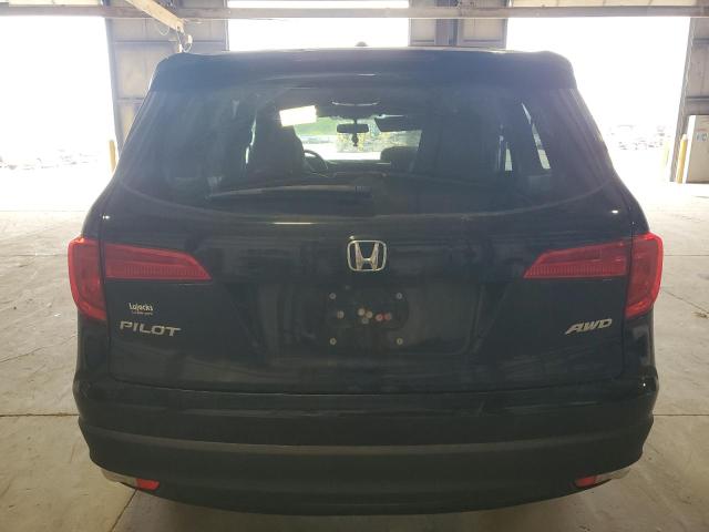 5FNYF6H57HB057068 - 2017 HONDA PILOT EXL BLACK photo 6