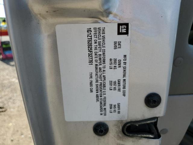 1G1ZT62825F327761 - 2005 CHEVROLET MALIBU MAXX LS 银色 照片 12